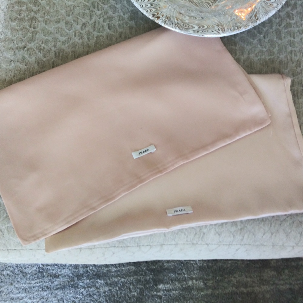 Prada Silk Shoe Bags